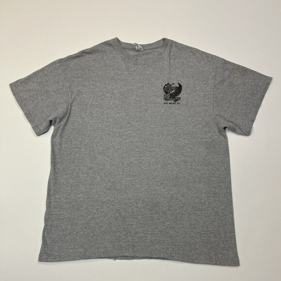 American Biker Shirt Mens Size XL Extra Large Gray Motorcycle Florida Tee - Picture 1 of 14